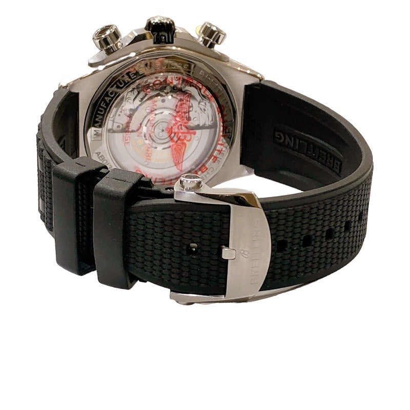 ブライトリング BREITLING スーパークロノマットBO1　44 AB0136 シルバー×ブラック ステンレススチール 自動巻き メンズ 腕時計