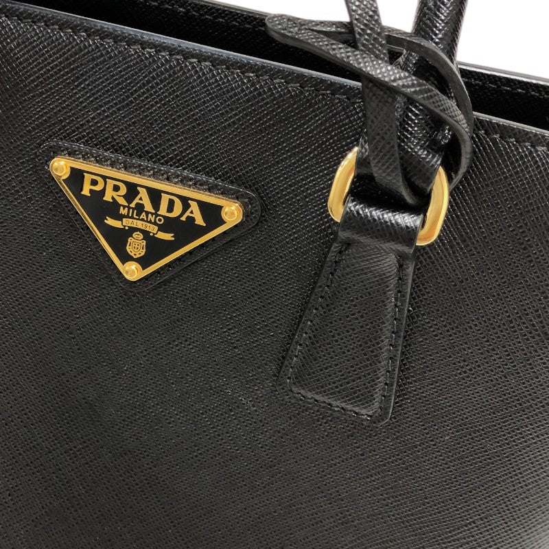 プラダ PRADA ガレリア ２way ミニバッグ 1BA269 ブラック レザー レディース ハンドバッグ