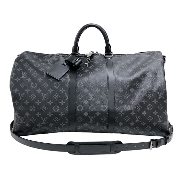 ルイ・ヴィトン LOUIS VUITTON キーポル バンドリエール50 M40569 モノグラム エクリプス メンズ ボストンバッグ