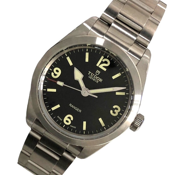 チューダー/チュードル TUDOR レンジャー 79950 ブラック SS メンズ 腕時計