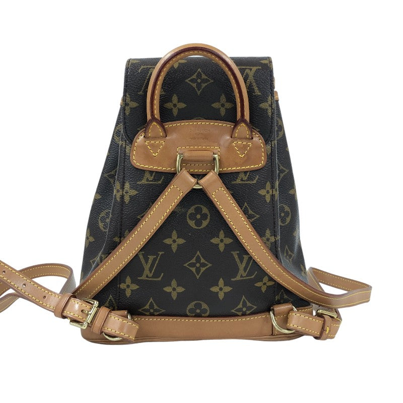 ルイ・ヴィトン LOUIS VUITTON ミニモンスリ M51137 ブラウン ...