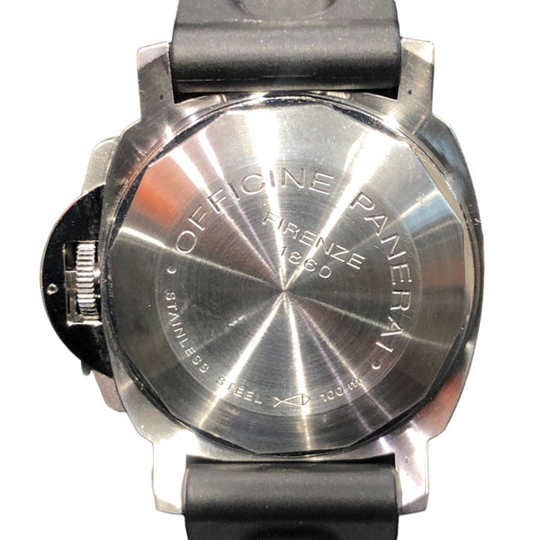 パネライ PANERAI ルミノール クロノグラフ モンテグラッッパ 世界1500本限定 PAM00162 ブラック ステンレススチール メンズ 腕時計