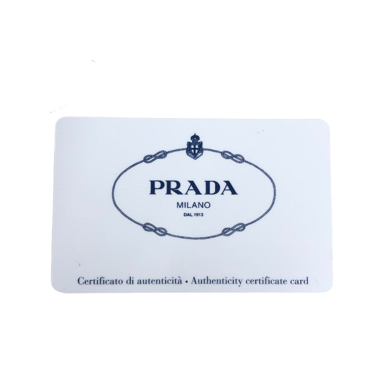 プラダ PRADA ガレリア ミディアムハンドバッグ 1BA863 ブラック レザー レディース ハンドバッグ