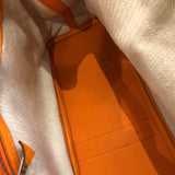 エルメス HERMES ガーデンパーティTPM　□O刻 オレンジ ネゴンダ レディース ハンドバッグ