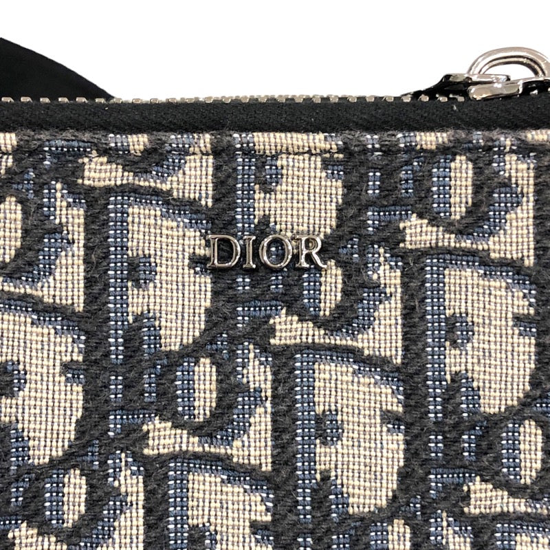 クリスチャン・ディオール Christian Dior オブリーク ショルダーバッグ 20BBC119 キャンバス メンズ ショルダーバッグ