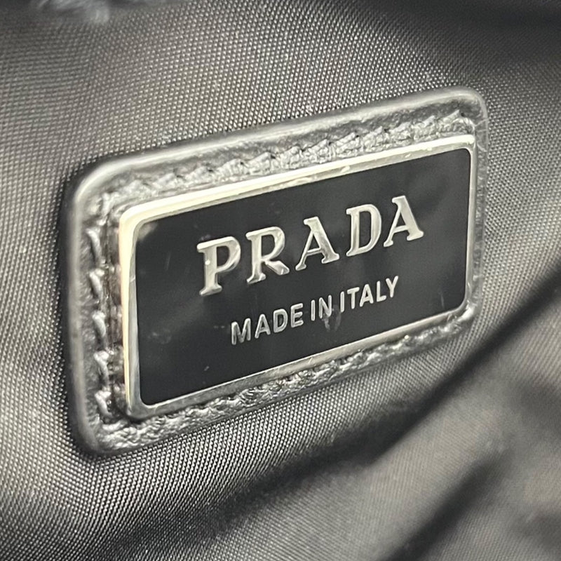 プラダ PRADA ショルダーバッグ 2VH147 ブラック シルバー金具 ナイロン レディース ショルダーバッグ