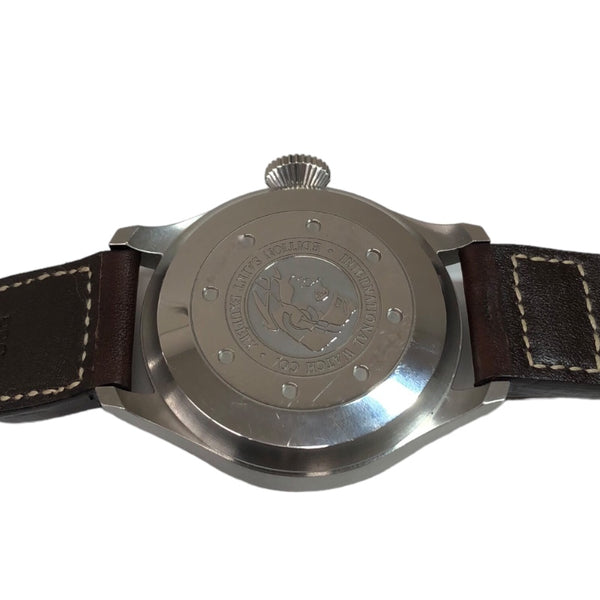 インターナショナルウォッチカンパニー IWC ビッグパイロットウォッチ　アントワーヌ　ド　サンテクジュベリ IW500422 ブラウン ステンレススチール 革ベルト メンズ 腕時計