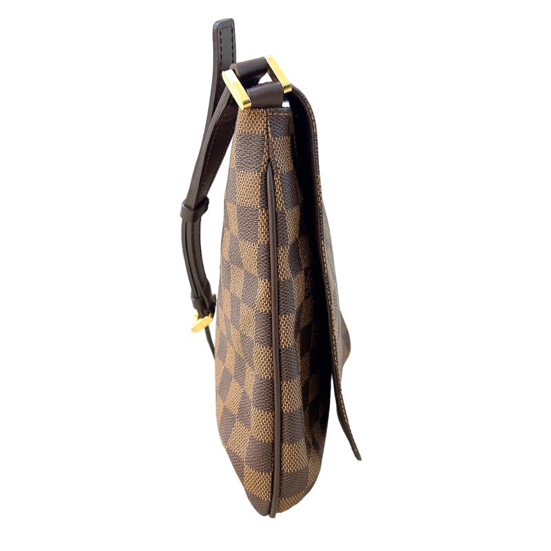 ルイ・ヴィトン LOUIS VUITTON ミュゼット・サルサ ショート Ｎ51260 ブラウン/ゴールド金具 ダミエ レディース ショルダーバッグ