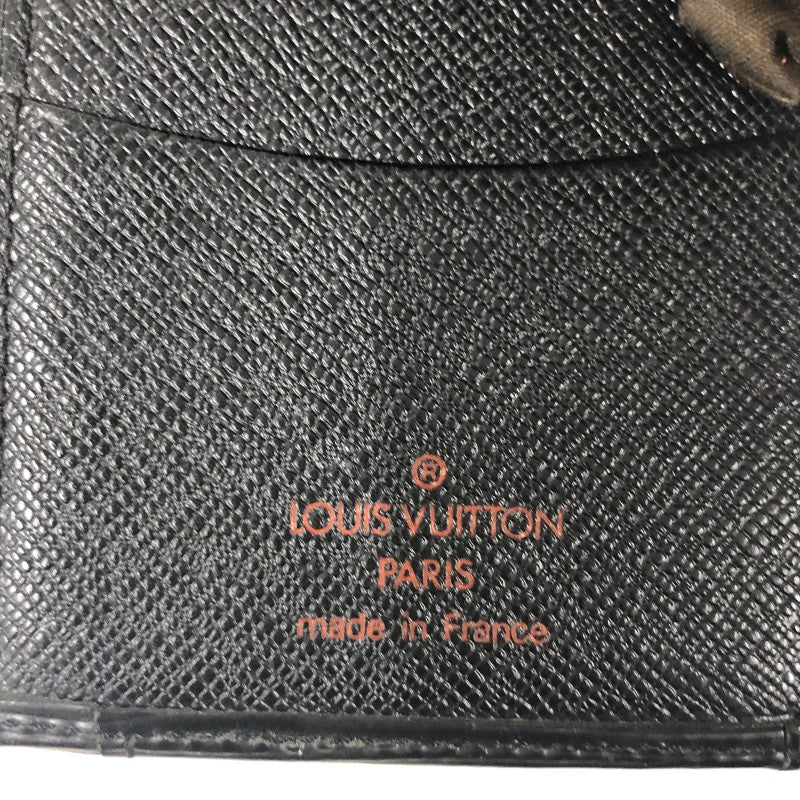 ルイ・ヴィトン LOUIS VUITTON オーガナイザー・ドゥポッシュ M63582 ブラック エピ メンズ カードケース