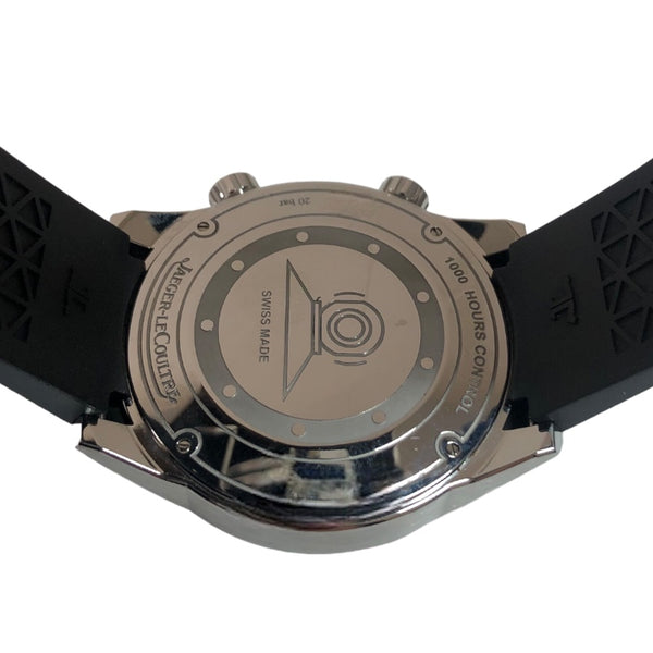 ジャガー・ルクルト JAEGER-LE COULTRE ポラリス　デイト Q9068670 ブラック ステンレススチール ラバーベルト メンズ 腕時計
