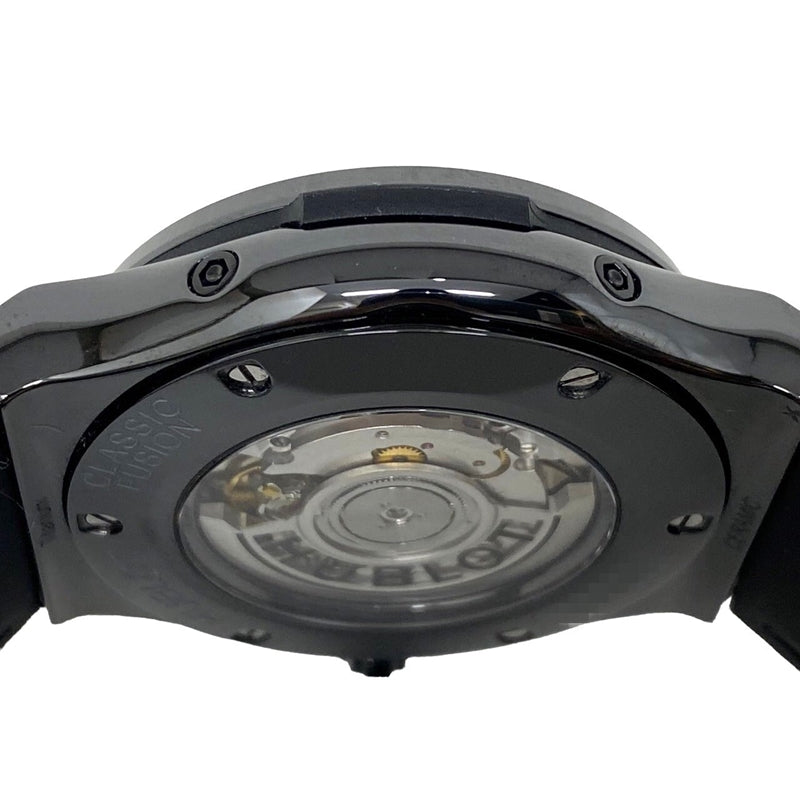 ウブロ HUBLOT クラシックフュージョン アエロフュージョン ムーンフェイズ ブラックマジック 517.CX.0170.LR メンズ 腕時計