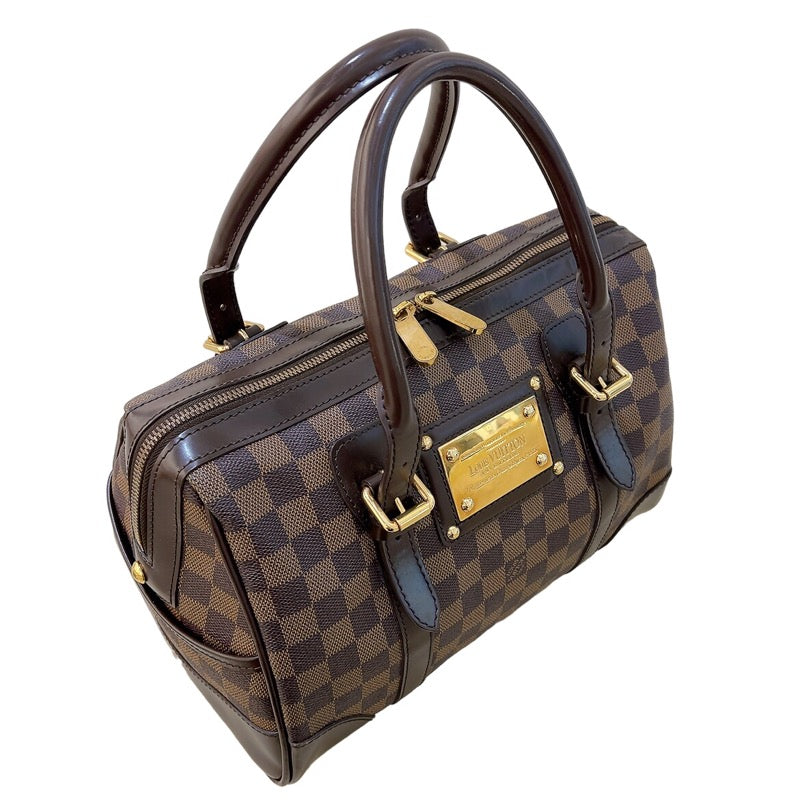 LOUIS VUITTON ルイヴィトン ダミエ バークレー ハンドバッグ N52000 ブラウン by