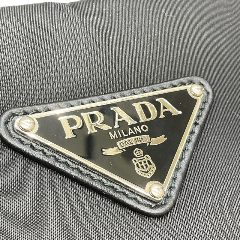 プラダ PRADA チェーンショルダーバッグ 1BF081 ブラック ナイロン 