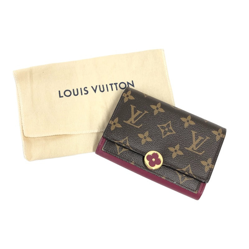 LOUIS VUITTON ポルトフォイユ フロール コンパクト 二つ折り財布