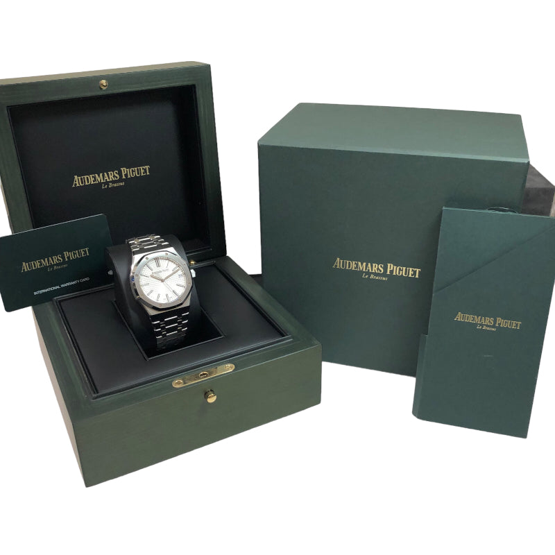 オーデマ・ピゲ AUDEMARS PIGUET ロイヤルオーク 50周年記念モデル 15510ST.OO.1320ST.03 ホワイト ステンレス 自動巻き メンズ 腕時計