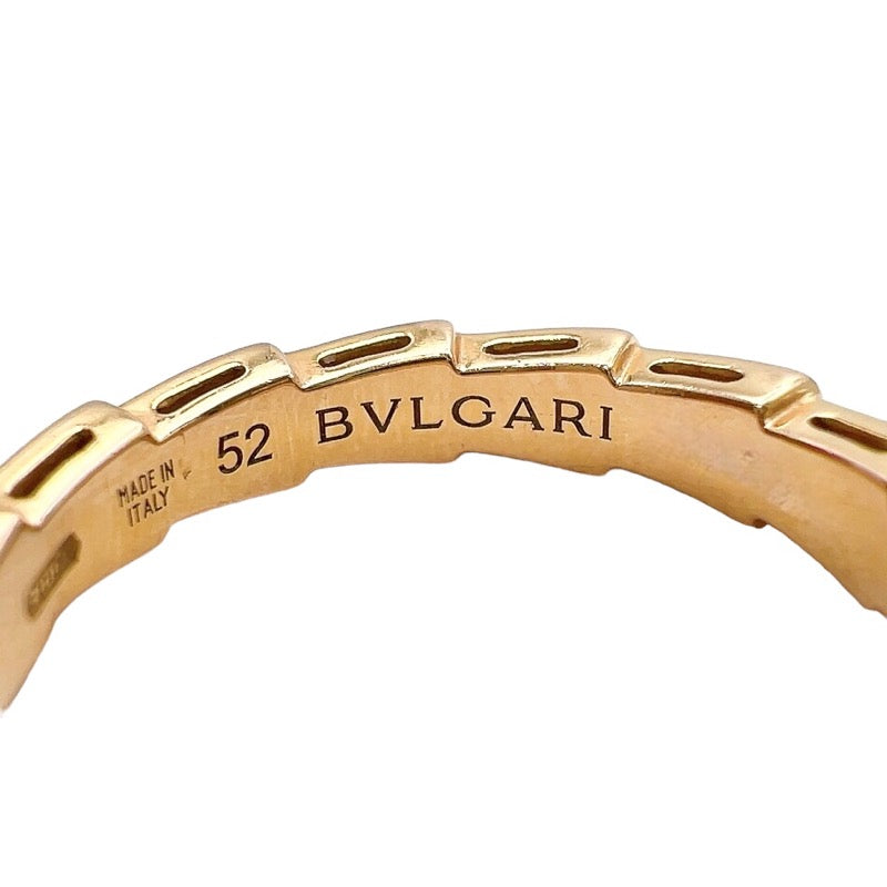 ブルガリ BVLGARI セルペンティ ヴァイパー リング 750PG ジュエリー