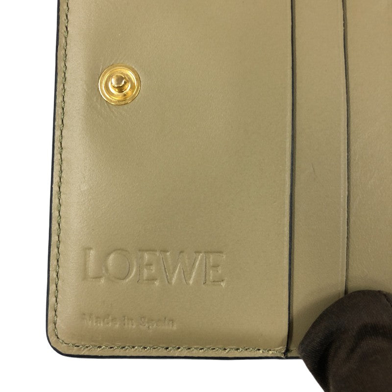 ロエベ LOEWE パズルコンパクトジップウォレット C510Z41X01 クレイ