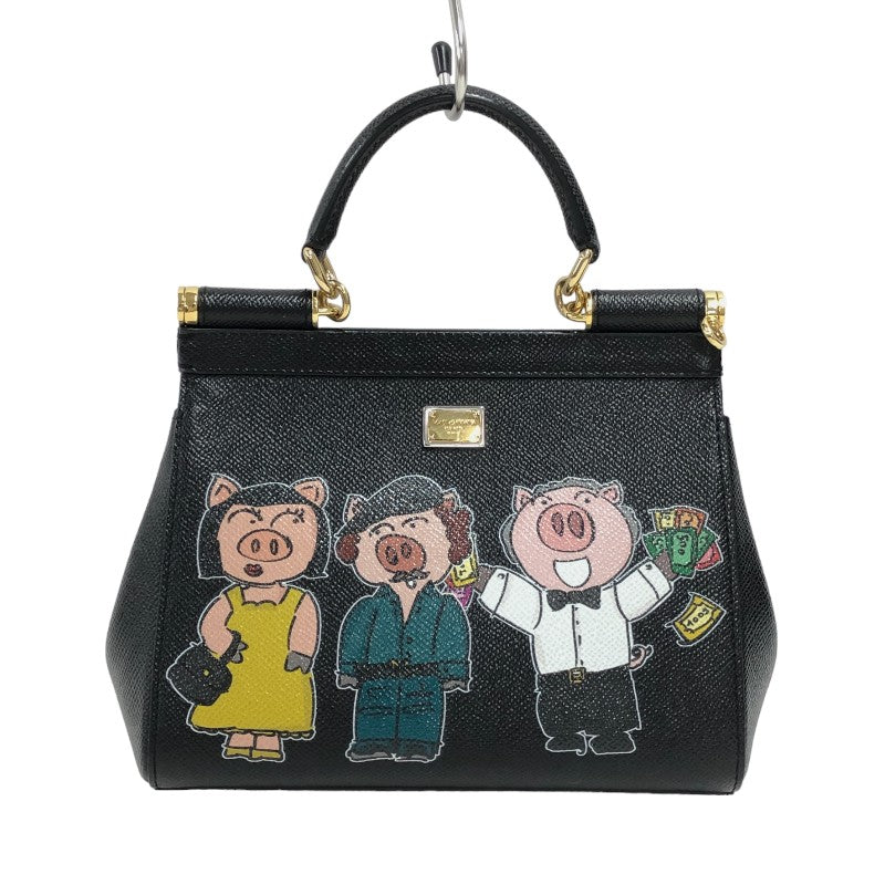 内ポケットファスナー付×１【極美品】ドルチェ＆ガッバーナ Dolce \u0026 Gabbana ショルダーバッグ