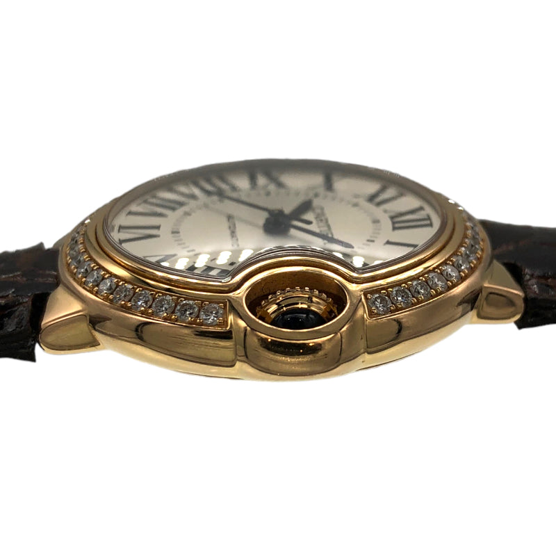 カルティエ 腕時計 レディース 革ベルトレディース