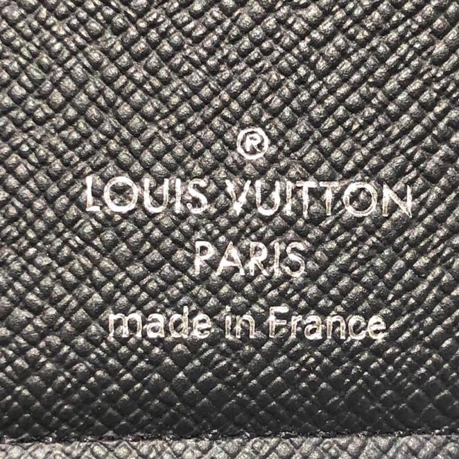 ルイ・ヴィトン  ポルトフォイユ・スレンダー N63261  ブラック 二つ折り財布メンズ