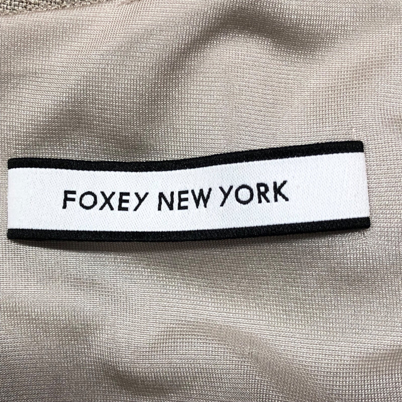 フォクシー ニューヨーク FOXEY NEW YORK ノースリーブワンピース