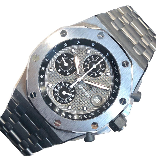 オーデマ・ピゲ AUDEMARS PIGUET ロイヤルオークオフショア クロノグラフ 26238TI.OO.2000.TI.01 グレー チタン メンズ 腕時計