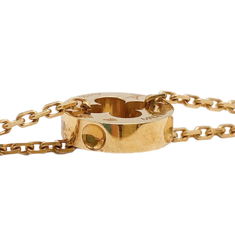 Louis Vuitton Empreinte chain bracelet, yellow gold (Q95619)