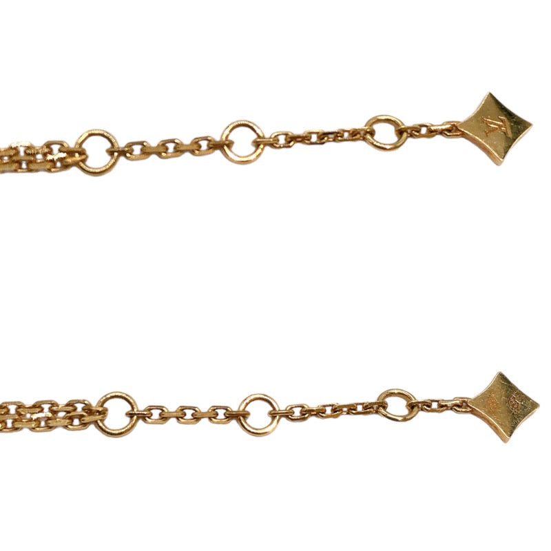 Louis Vuitton Empreinte chain bracelet, yellow gold (Q95619)