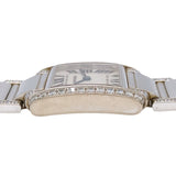 カルティエ Cartier タンクフランセーズSM WE1002S3 アイボリー K18ホワイトゴールド クオーツ レディース 腕時計