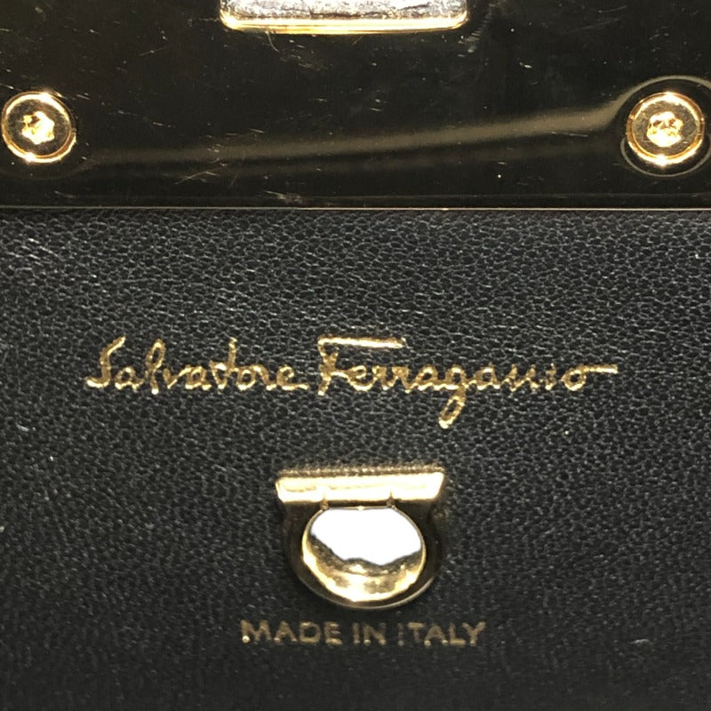 サルヴァトーレ・フェラガモ Salvatore Ferragamo スタジオ ボックスミニ 211496 マルチカラー カーフレザー レディース ショルダーバッグ