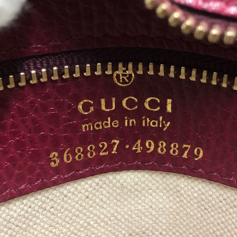 GUCCI グッチ スウィングトート レザー バッグ バイカラー dev