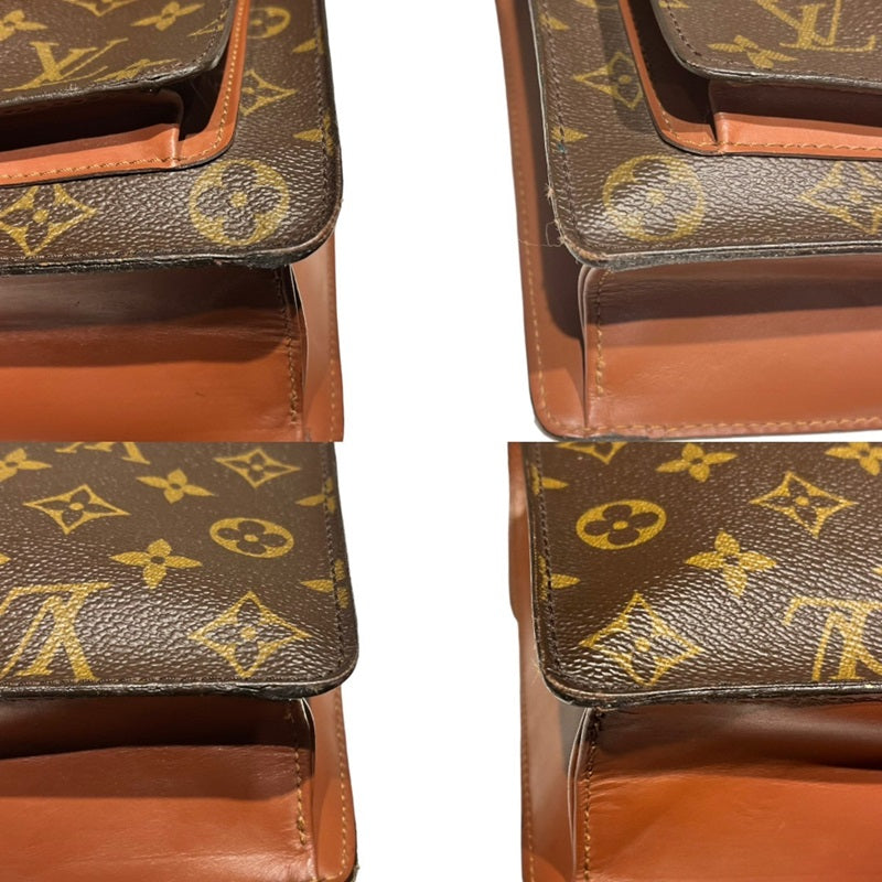 ルイ・ヴィトン LOUIS VUITTON モンソー M51185 ブラウン モノグラム