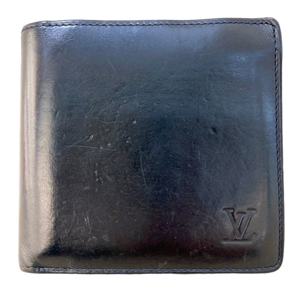 ルイ・ヴィトン LOUIS VUITTON ポルトフォイユ・マルコ M85016 ノワール ノマド メンズ 二つ折り財布