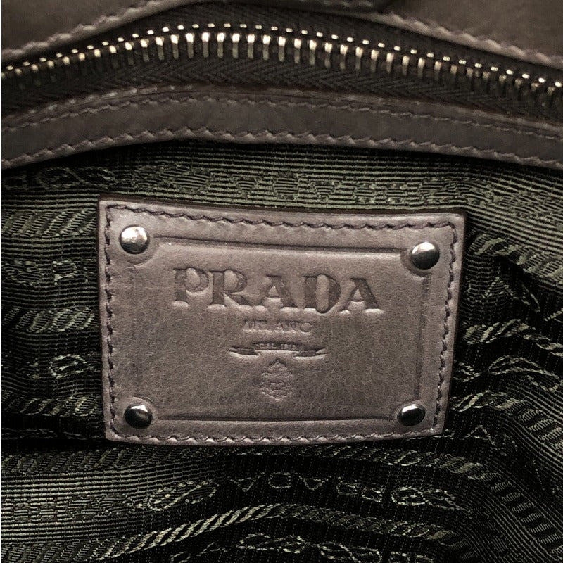 プラダ PRADA  トートバッグ BN1689 グレーレディース