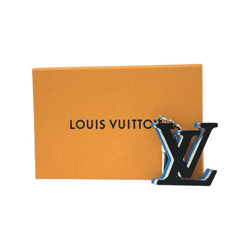 ルイ・ヴィトン LOUIS VUITTON ビジューサック・LVオプティック MP3336 シルバー ブルー シルバー メンズ キーホルダー