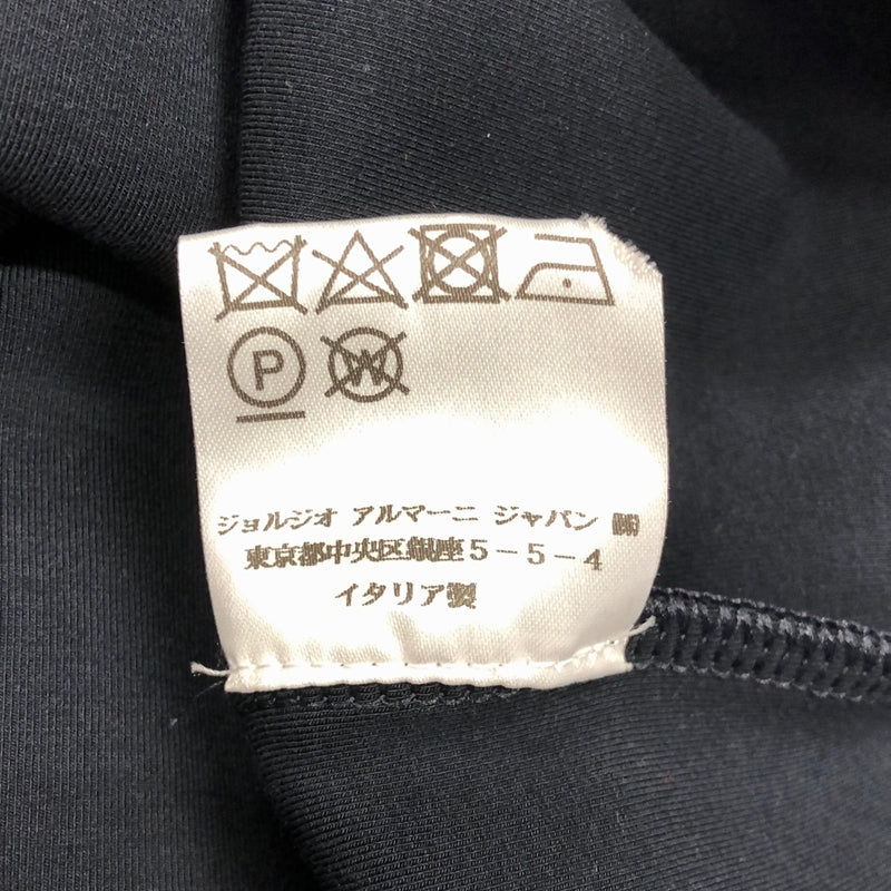 ジョルジオアルマーニ GIORGIO ARMANI レザーロゴ スウェットシャツ レーヨン 46(約L) メンズ 長袖Ｔシャツ