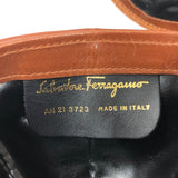 サルヴァトーレ・フェラガモ Salvatore Ferragamo ショルダーバッグ どんぐり 213723 ブラウン レザー レディース ショルダーバッグ