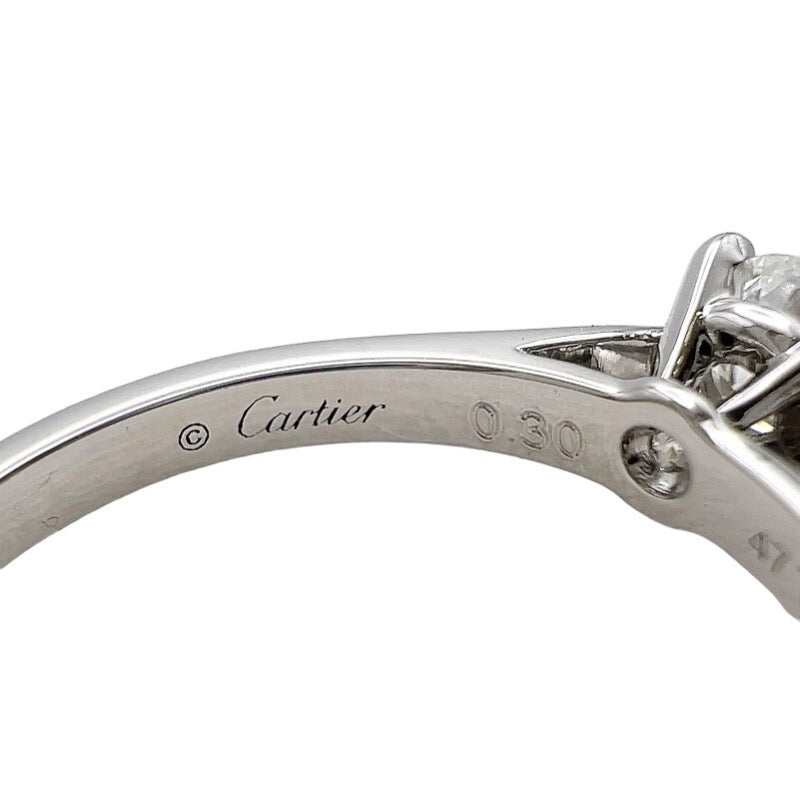 カルティエ Cartier ソリテール1895 ダイヤリング PT950 ダイヤモンド ...