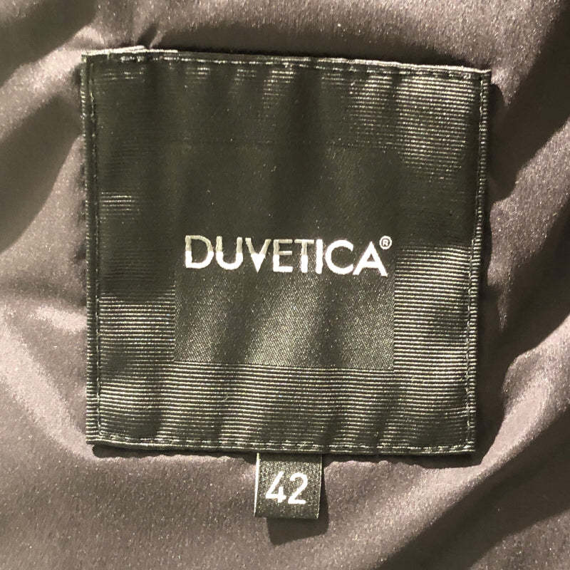 デュベティカ DUVETICA ファーダウンジャケット サイズ42 Sサイズ ナイロン ポリミド88％　エラスタン12％ ダウンジャケット レディース