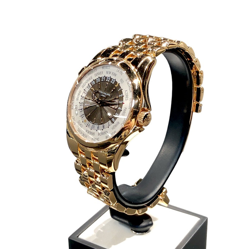 パテック・フィリップ PATEK PHILIPPE ワールドタイム 5130 ピンクゴールド K18ピンクゴールド メンズ 腕時計