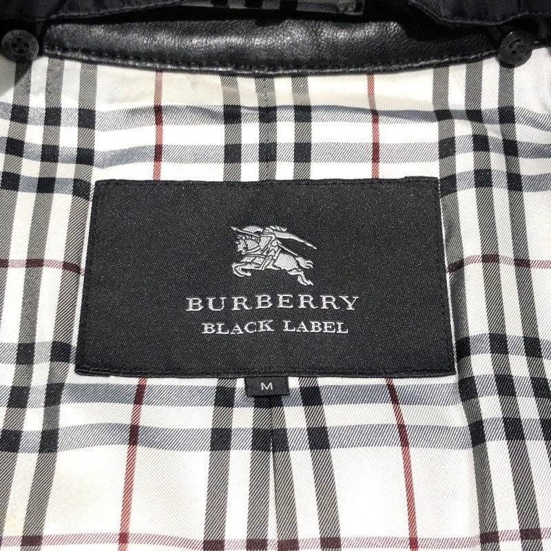 バーバリーブラックレーベル BURBERRY BLACK LABEL キルティングレザー