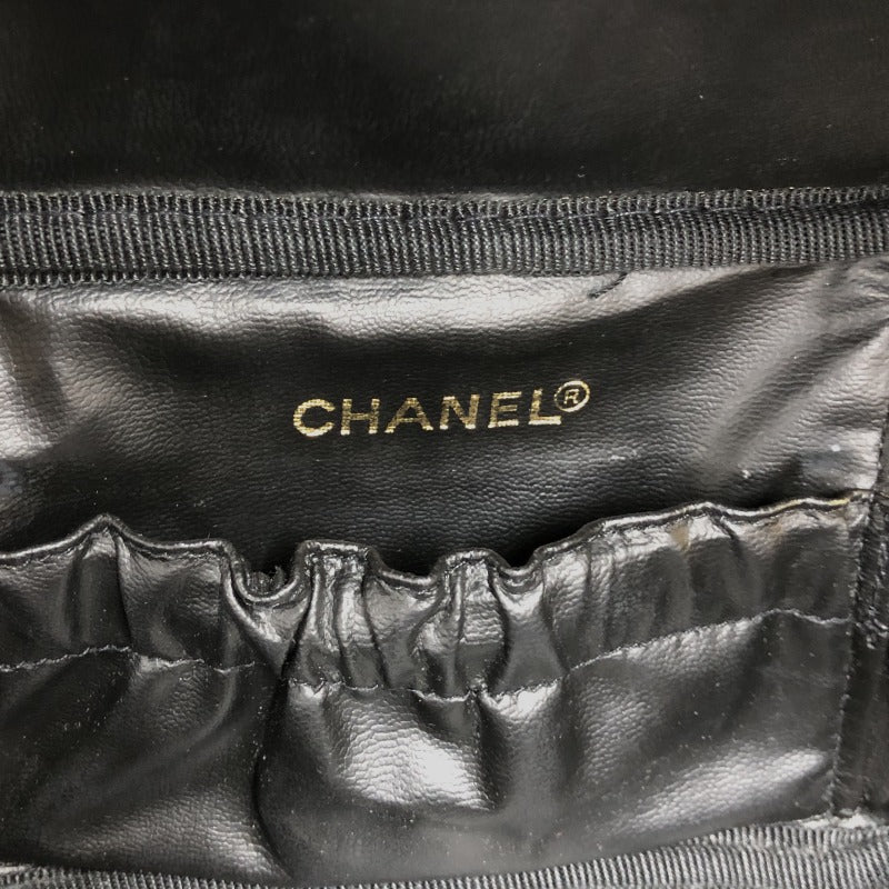 シャネル CHANEL ココマーク バニティバッグ A01997 3番台 ブラック