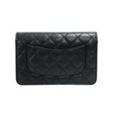 シャネル CHANEL マトラッセ チェーンウォレット AP0250  ブラック ゴールド金具 キャビアスキン レディース ショルダーバッグ