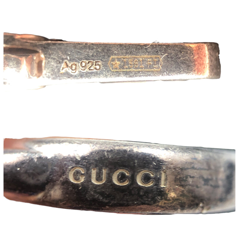 グッチ GUCCI インターロッキング G ブレスレット SV925 ジュエリー