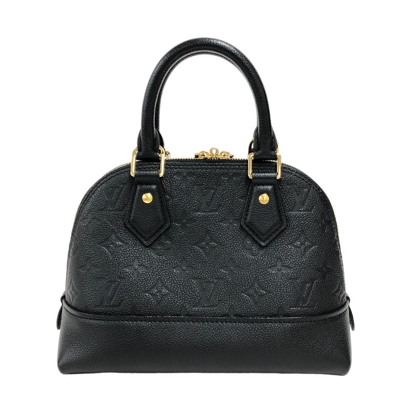 ルイ・ヴィトン LOUIS VUITTON ネオアルマBB M44829 ネイビー ゴールド金具 モノグラムアンプラントレザー レディース ハンドバッグ