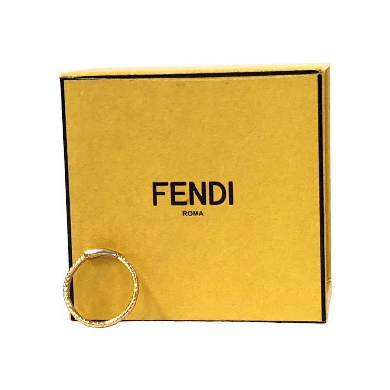 フェンディ FENDI バケットリングM ゴールド メタル レディース リング・指輪