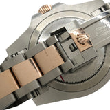ロレックス ROLEX GMTマスター2 126711CHNR シルバー K18PG/SS メンズ 腕時計