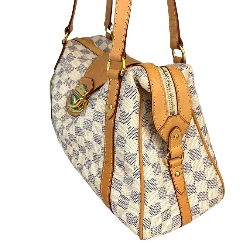 ルイ・ヴィトン LOUIS VUITTON ストレーザPM N42220 ホワイト ダミエ