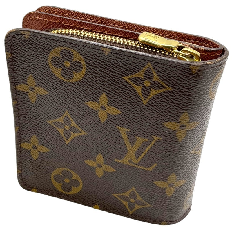 ルイ・ヴィトン LOUIS VUITTON コンパクトジップ M61667 モノグラム 