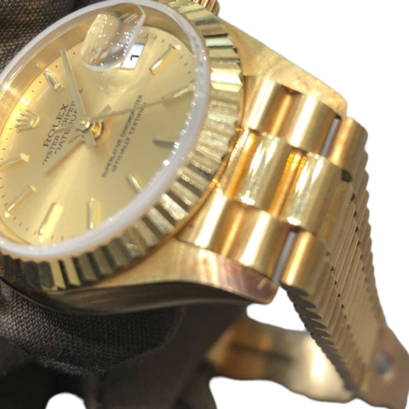 ロレックス ROLEX デイトジャスト 79178 ゴールド K18イエローゴールド K18YG レディース 腕時計